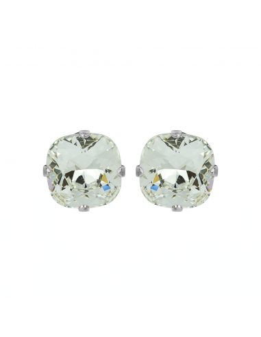 Cushion Cut Bridal Post Earrings in "On A Clear Day" *Custom* le des métaux précieux