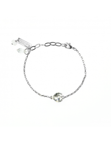 Petite Stackable Heart Bracelet in Clear  *Custom* plus qu'un jeu 