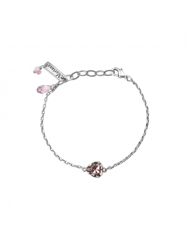 Petite Stackable Heart Bracelet in Light Amethyst  *Custom* la chaussure