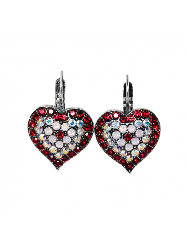 Heart Leverback Earrings in "True Romance" *Custom* offre 