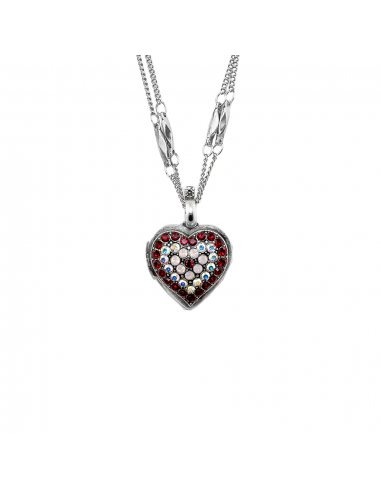 Encrusted Heart Locket Pendant in "True Romance" *Custom* des créatures d'habitude