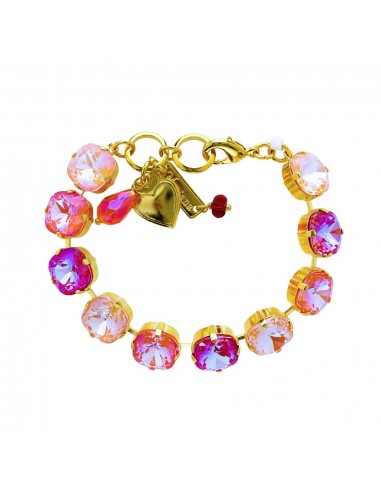 Cushion Cut Bracelet in "Dreamsicle" *Custom* Amélioration de cerveau avec