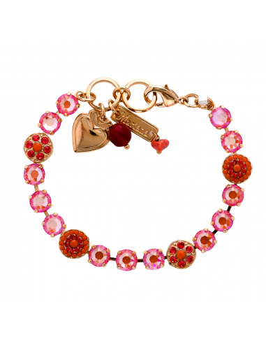 Medium Pavé Bracelet in Sun-Kissed "Sunset" *Custom* pas chere