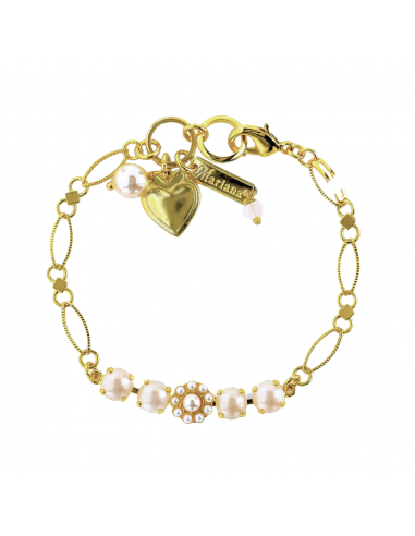 Petite Chain Bracelet in "Cream Pearl" *Custom* acheter en ligne