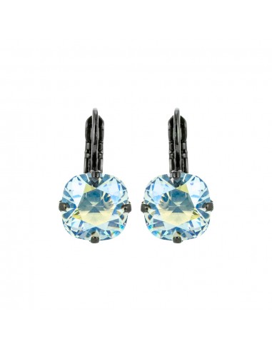 Small Cushion Cut Leverback Earrings in "Crystal Moonlight" *Preorder* prix pour 