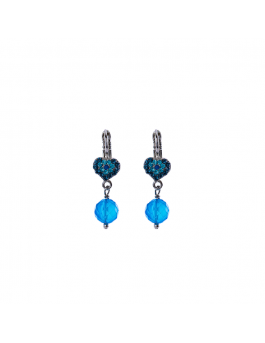 Petite Heart Dangle Leverback Earrings in "Sleepytime" *Preorder* prix pour 