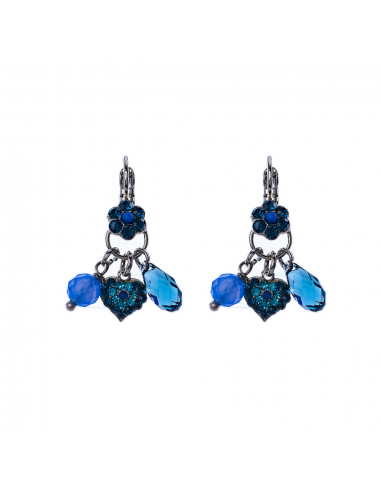 Petite Flower Dangle Leverback Earrings in "Sleepytime" *Preorder* offre 