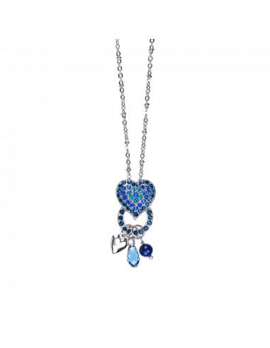 Open Circle Heart Pendant with Dangle Charms in "Sleepytime" *Preorder* Economisez 