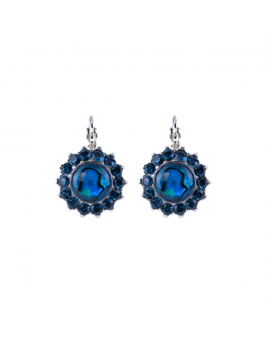 Extra Luxurious Rosette Leverback Earrings in "Sleepytime" *Custom* Jusqu'à 80% De Réduction