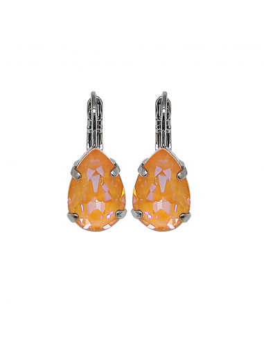 Pear Leverback Earrings in Sun-Kissed "Peach" *Custom* prix pour 